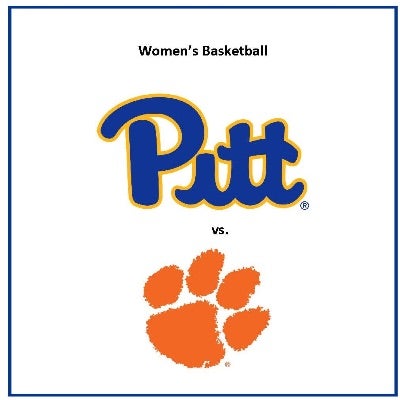 More Info for Pitt Women's Basketball vs. Clemson 