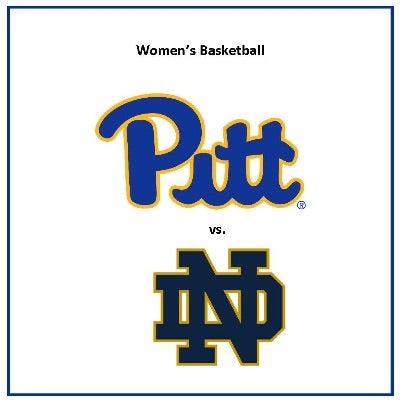 More Info for Pitt Women's Basketball vs. Notre Dame 