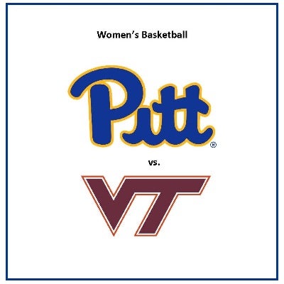 More Info for Pitt Women's Basketball vs. Virginia Tech